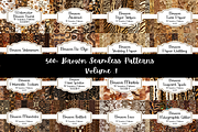 500 Brown Seamless Patterns, a Pattern Graphic by PrintablesByFranklyn (Thumbnail 2 of 4)