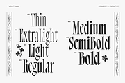 Bersa Serif | Narrow Serif, a Serif Font by Jolicia Type (Thumbnail 2 of 16)