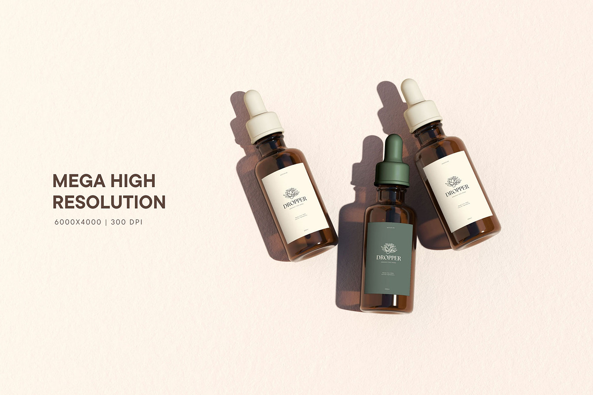 Dropper Mockup Collection, a Packaging Mockup by Mockup Line (Photo 5 of 9)