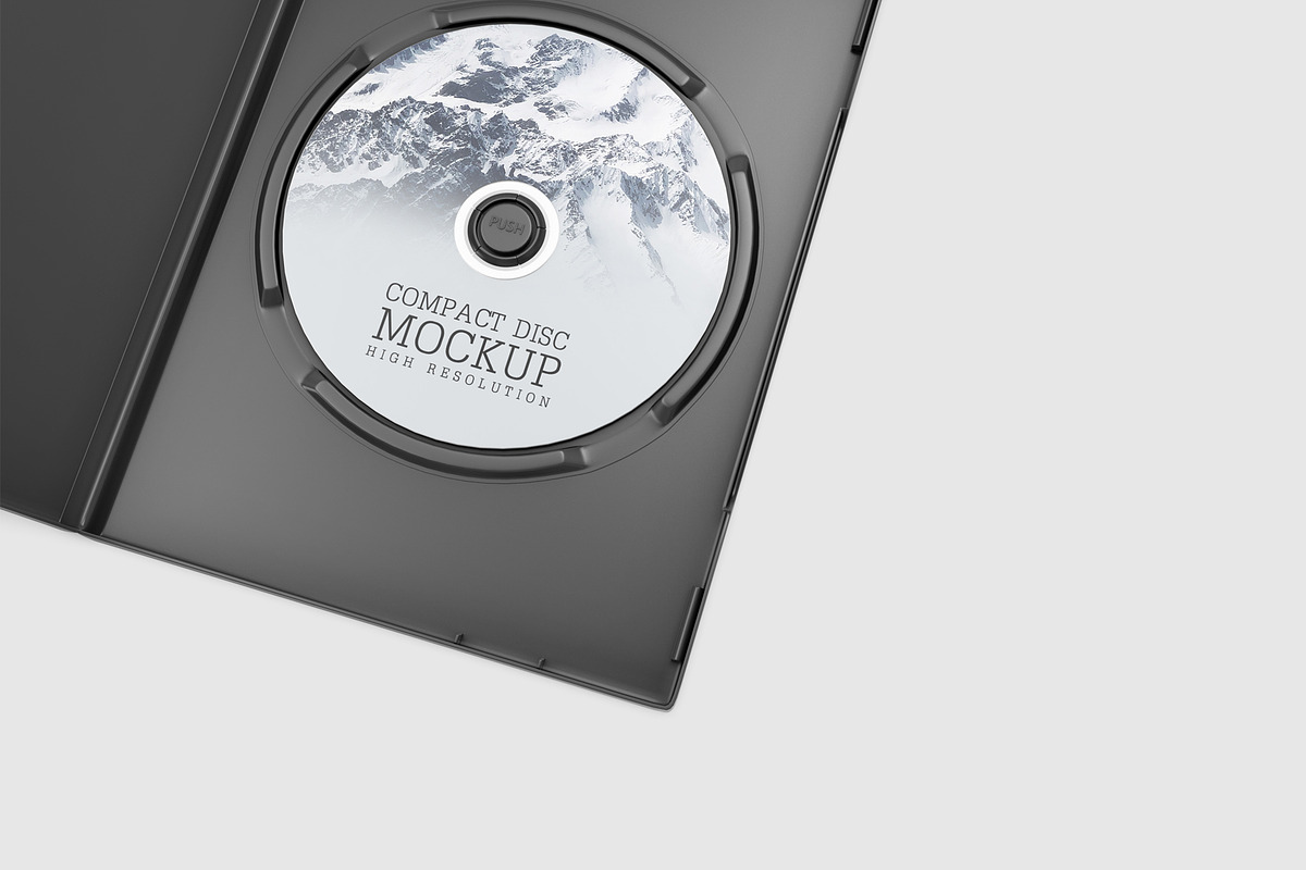 CD & Cover Mockup, a Product Mockup by ZAAS (Photo 12 of 17)