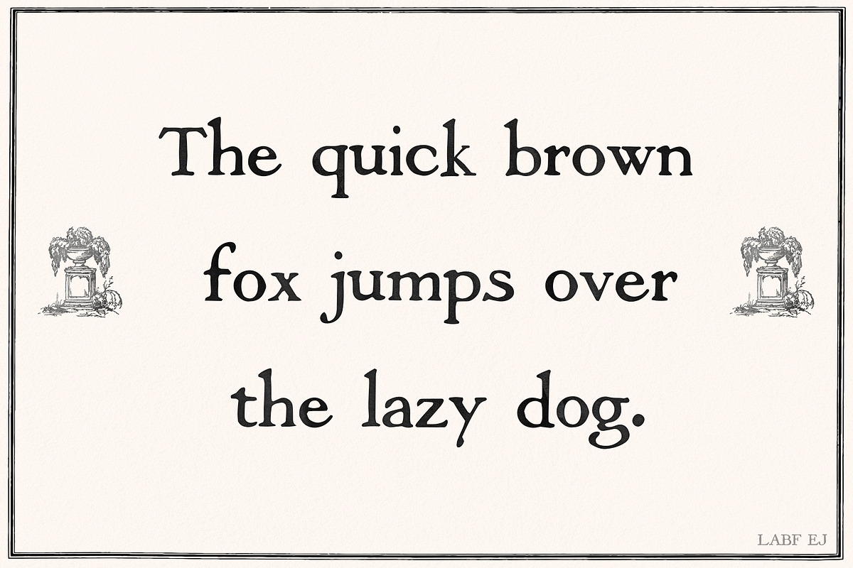 Chene & Laurier Elegant Serif Font, a Serif Font by LABFcreations (Photo 3 of 10)