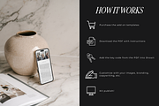 Showit Photo Gallery Add On Template, a Landing Page Template by Blush Created (Thumbnail 2 of 10)