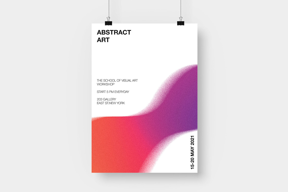 Grainy spots & gradients, a Texture Graphic by Deveze Art & Co (Photo 10 of 11)