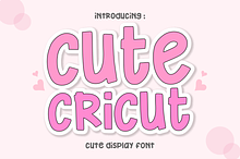 Cute Cricut - Playful Craft Font