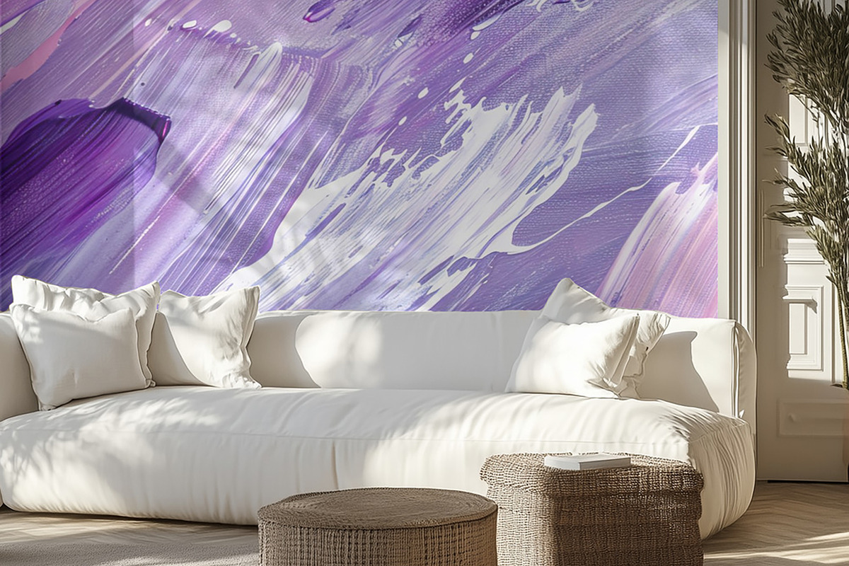 Majestic Purple Luxe Gold Abstract, a Background Graphic by Elena Dorosh (Photo 4 of 7)
