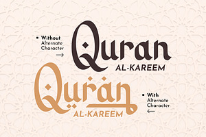 Sirajun - Arabic Display Font