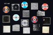 CD disk & case mockups, a Packaging Mockup by MixedArt (Thumbnail 3 of 13)