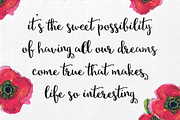 Berrylicious Hand-lettered Script, a Script Font by Emily Spadoni (Thumbnail 2 of 5)