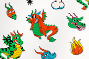 Cartoon Dragons, an Illustration by Bizarre Factory (Thumbnail 11 of 13)