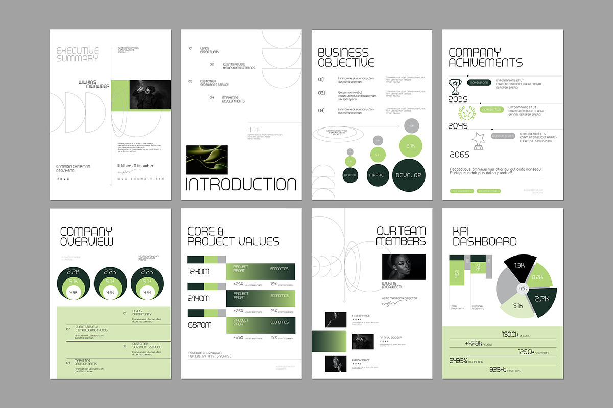 Company Profile Template, a Brochure Template by Soraclod