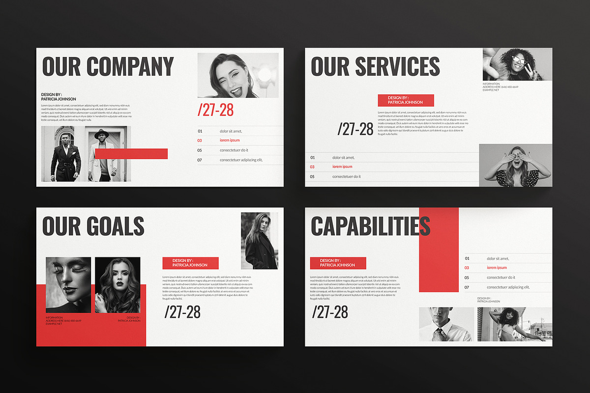 Photography Portfolio Presentation, a Presentation Template by E-Type (Photo 3 of 5)