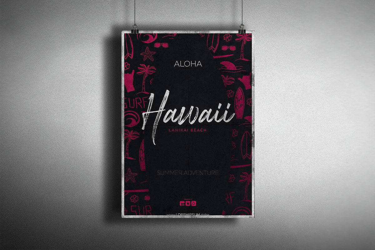 Surfing Posters, a Flyer Template by Leo Edition (Photo 8 of 9)