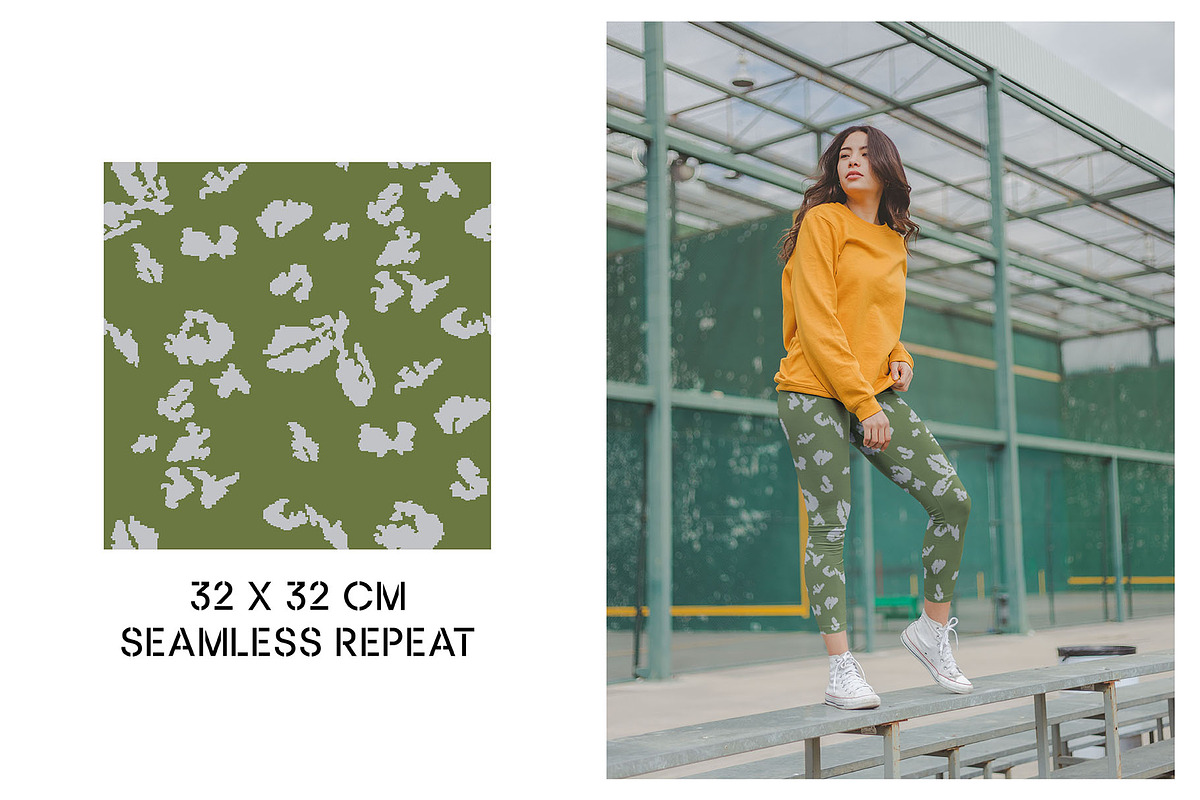 BERYOZKA KLMK CAMO SEAMLESS PATTERN, a Pattern Graphic by Article Reform (Photo 2 of 3)