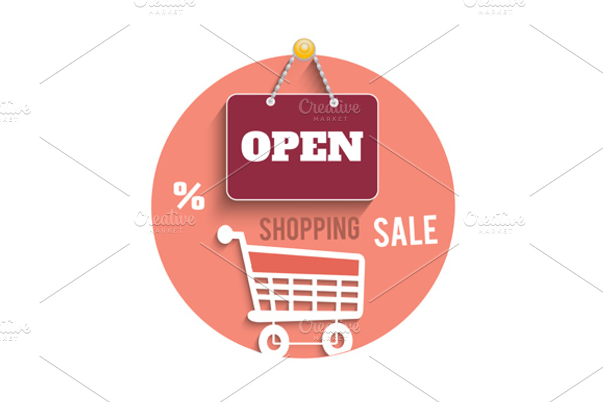 Icons of shopping concept preview 2