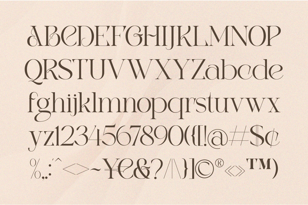 TBJ Rose Angel | Display Serif, a Serif Font by Taboja Studio (Photo 11 of 11)