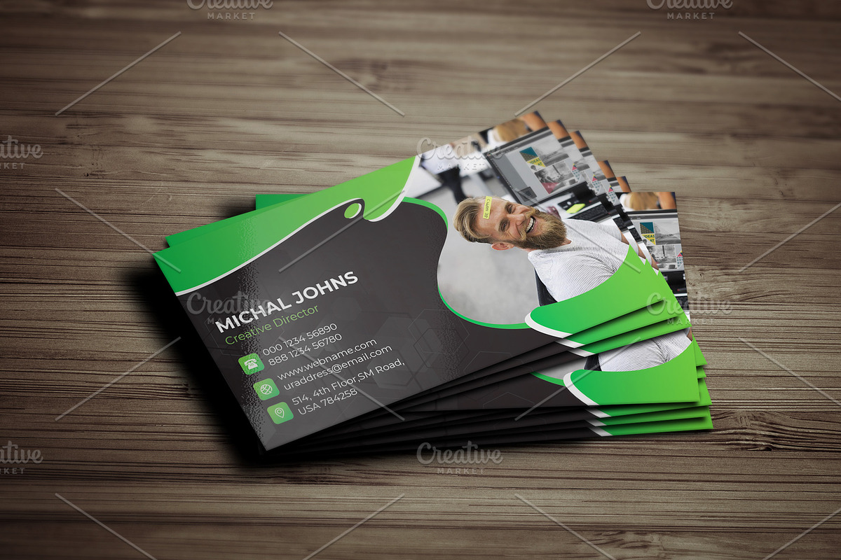 Business Cards, a Business Card Template by DesignsLab (Photo 8 of 12)