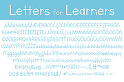 Letters for Learners Font Family, a Handwritten Font by Brittney Murphy Design (Thumbnail 3 of 5)