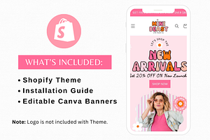 Pink Retro Shopify Store Template