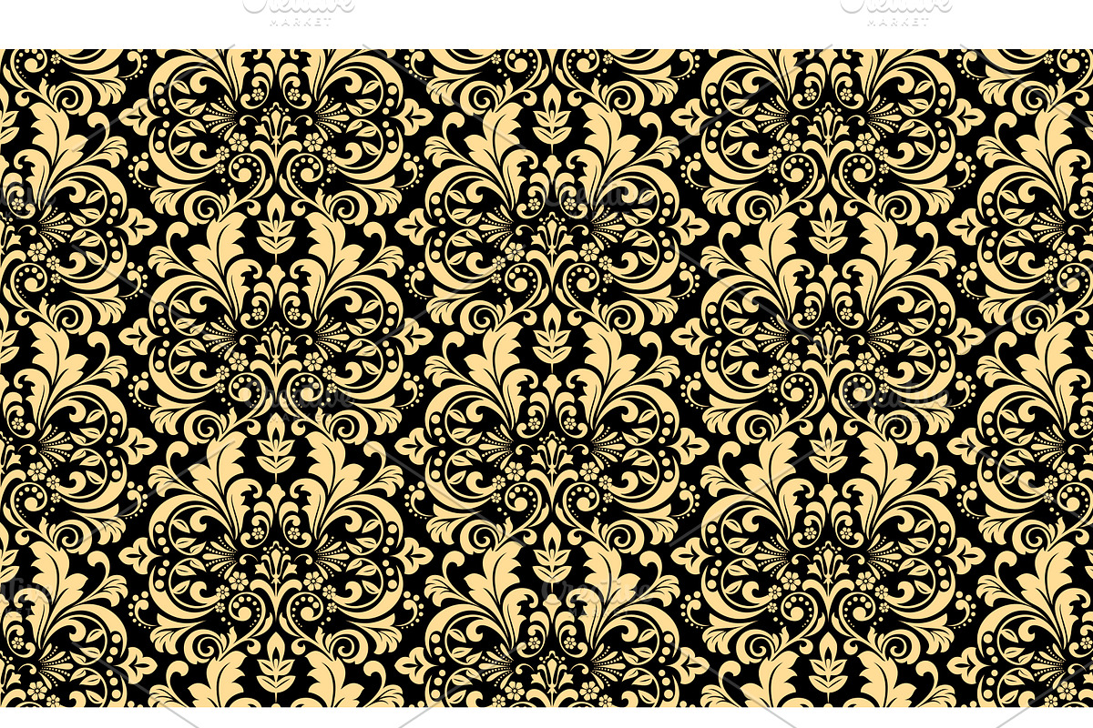Wallpaper in the style of Baroque., a Pattern Graphic by RODINA (Photo 1 of 3)