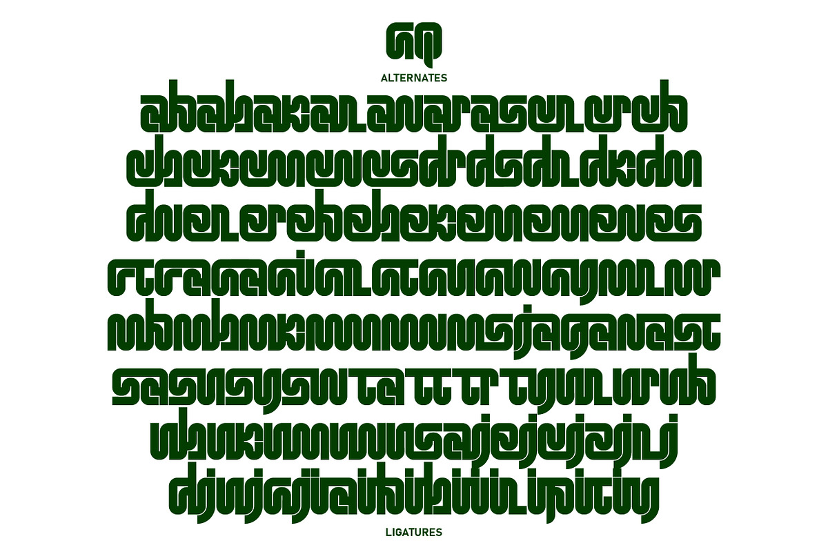 Canger Staong - Display Type, a Symbol Font by NuType (Photo 7 of 13)