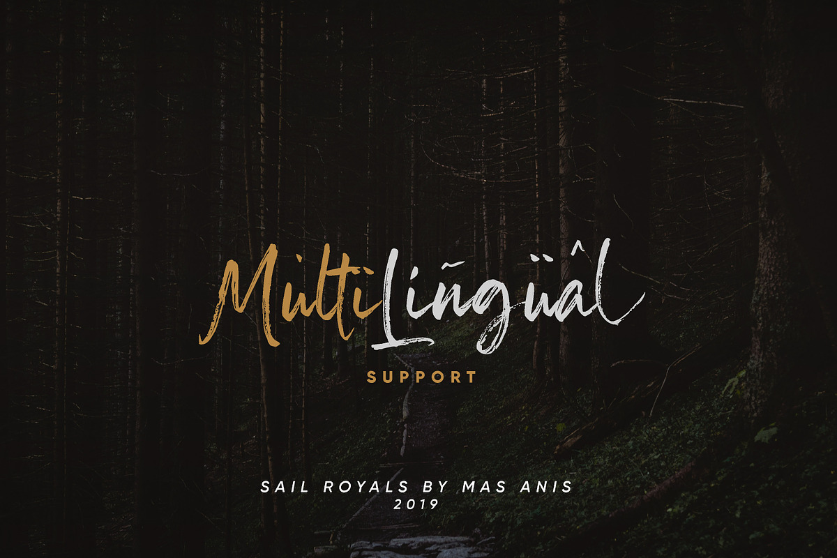 Sail Royals // Brush Signature preview 6