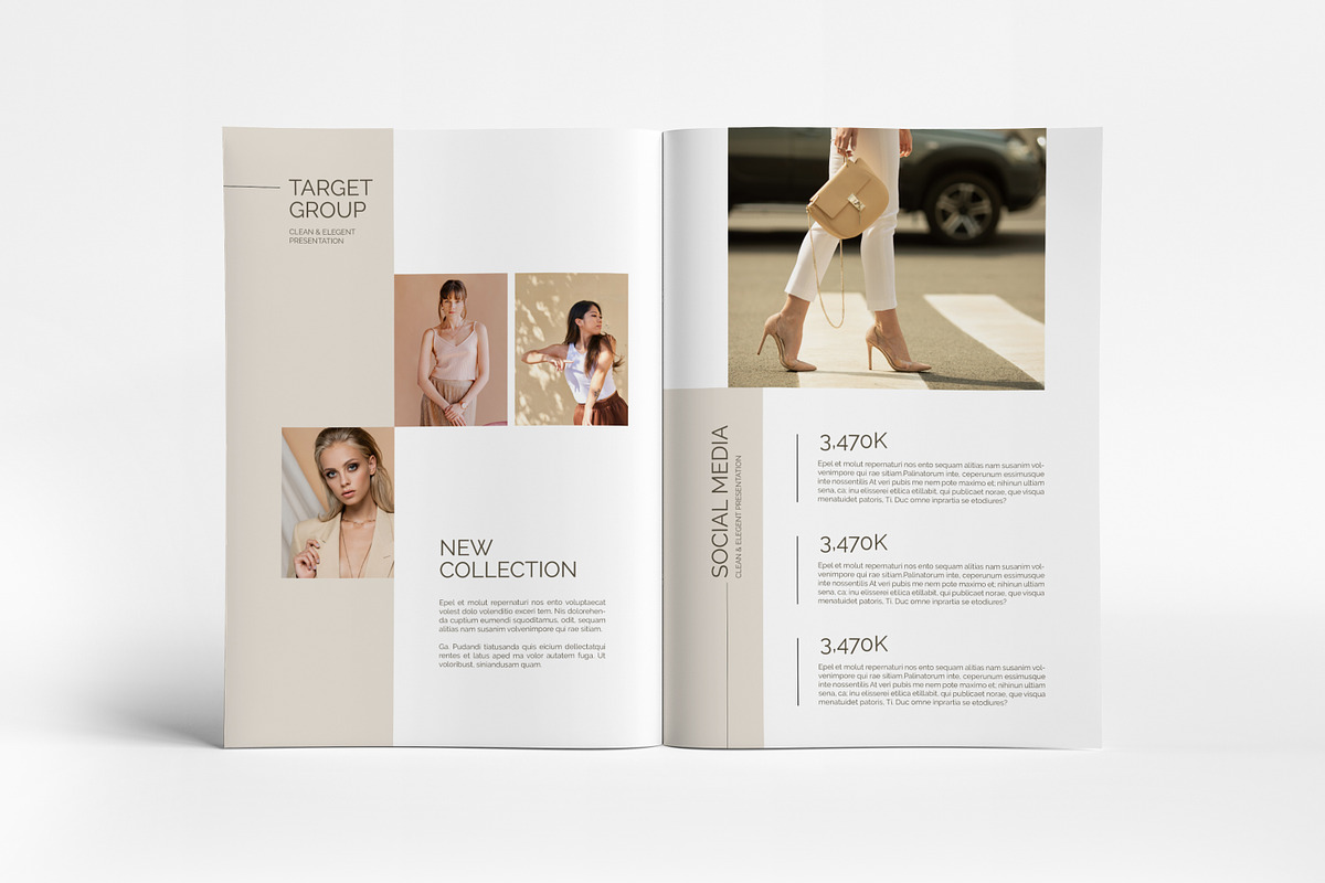Portfolio Template I Canva, a Brochure Template by PixWork (Photo 4 of 9)
