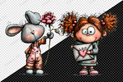 Whimsical Valentine Companions, an Illustration by Creative Art (Thumbnail 9 of 11)