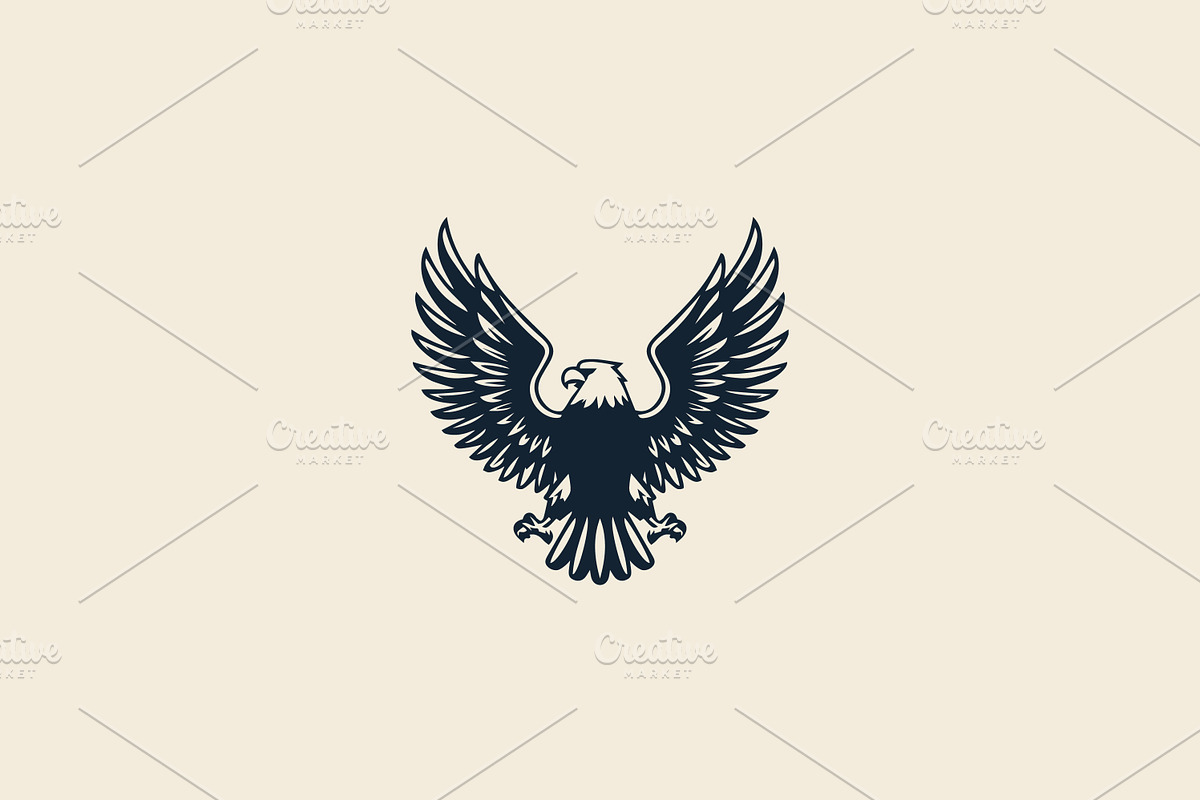 Eagle logo collection, a Branding & Logo Template by Team_Ultra_Graphics (Photo 6 of 9)