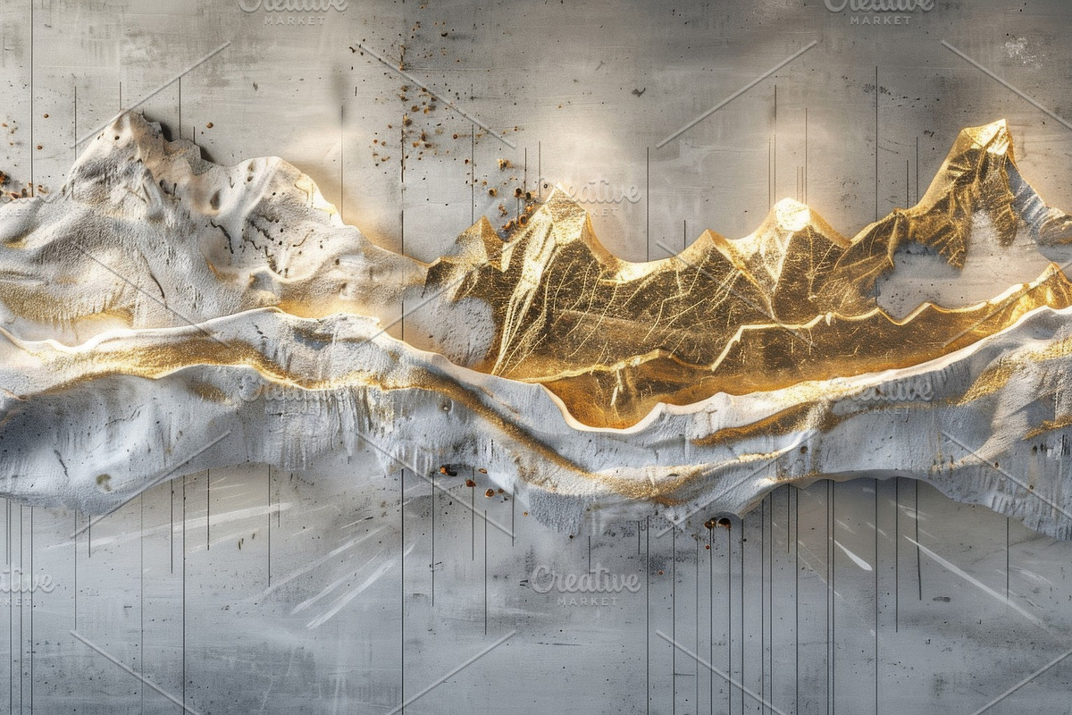 27 Landscapes on a concrete wall, an Arts & Entertainment Photo by Handmadefont (Photo 20 of 28)