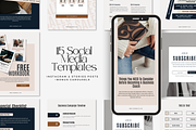 Canva Business Instagram Jane Pro, a Social Media Template by Lovely Confetti (Thumbnail 1 of 8)