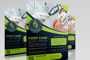 Foot Care Flyer Template, a Flyer Template by OWPictures (Thumbnail 1 of 4)