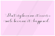 Maheria Scrip, a Script Font by mightype (Thumbnail 3 of 4)