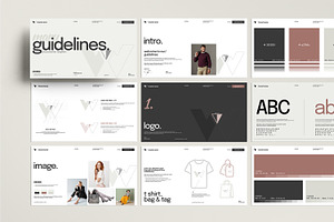 Guidelines Presentation Template, a Presentation Template by MightyDesign