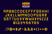Main Drag Display Font, a Sans Serif Font by Holt510 (Thumbnail 4 of 10)