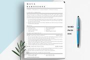Modern Resume Templates, Minimalist, a Resume Template by Career Canvas (Thumbnail 7 of 11)