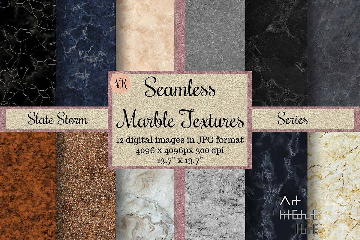 Seamless Marble - Multi Product, a Texture Graphic by Arthitecture Home (Photo 9 of 11)