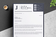 Professional Resume Template, a Resume Template by ResumeInventor (Thumbnail 3 of 5)