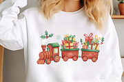 Sweet Christmas Clipart Bundle PNG, an Illustration by SinaCreation (Thumbnail 4 of 7)