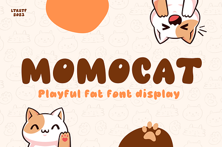 Momocat - Cute Font