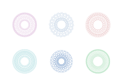 9 Geometric Line Ring Vector Bundle, a Decorative Illustration by yopie (Thumbnail 1 of 3)
