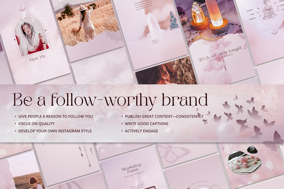 Purple Spiritual Instagram Stories, a Social Media Template by Under My Cozy Roof (Photo 4 of 11)