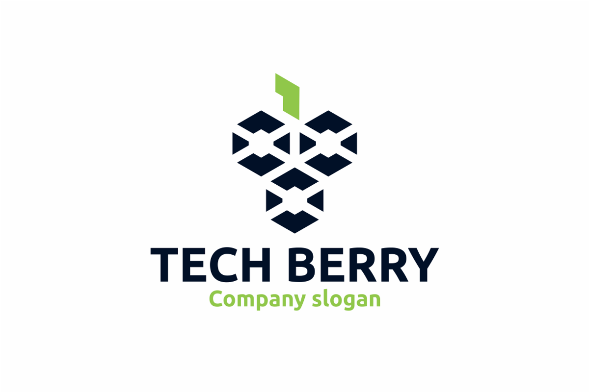 Tech Berry Logo, a Branding & Logo Template by Metrolinevision
