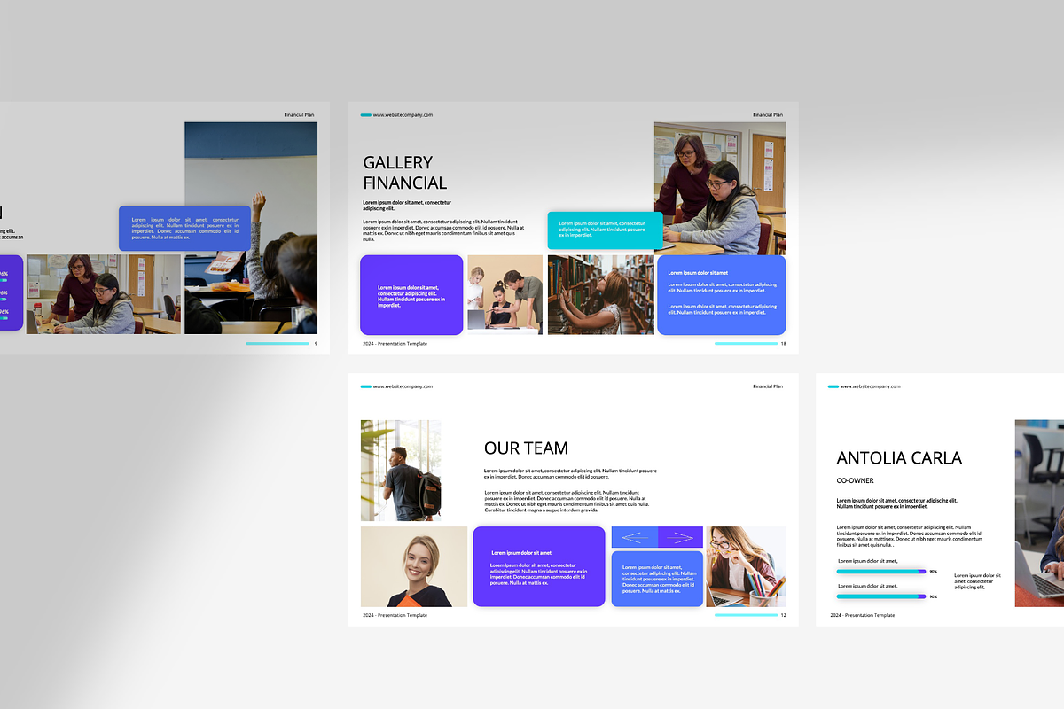 Financial Plan Figma Presentation, a Presentation Template by Spesifikstd (Photo 3 of 10)