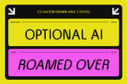CS Halton Drawn, a Sans Serif Font by Craft Supply Co. (Thumbnail 2 of 8)