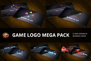 Game Logo Mega Pack, a Business Card Template by quicky (Thumbnail 1 of 6)