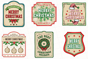 Vintage Christmas Label Sublimation, an Illustration by OK Design (Thumbnail 3 of 5)
