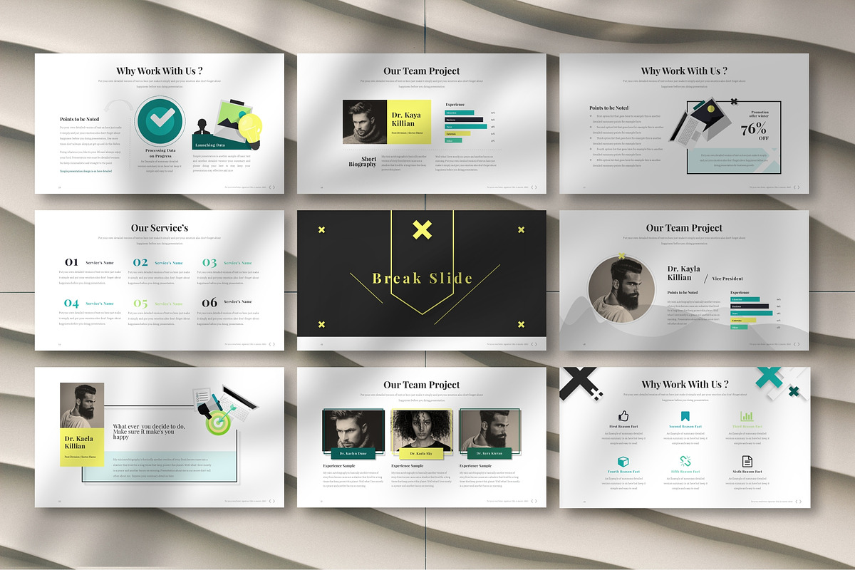 Bexxley Business PowerPoint Template, a Presentation Template by Mikokit (Photo 8 of 14)