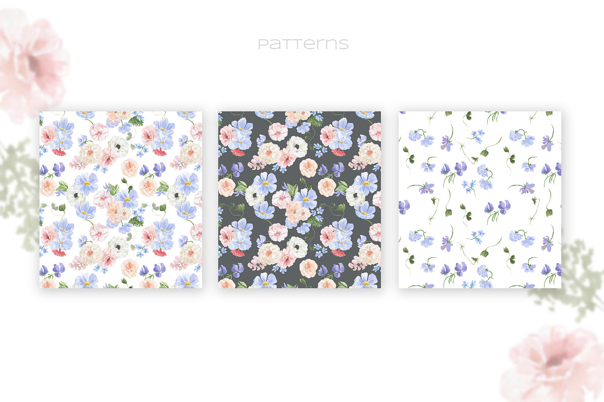 Spring watercolor clipart, an Illustration by Love Watercolor Store (Photo 7 of 7)