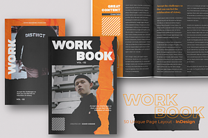 Work Book - Magazine Template