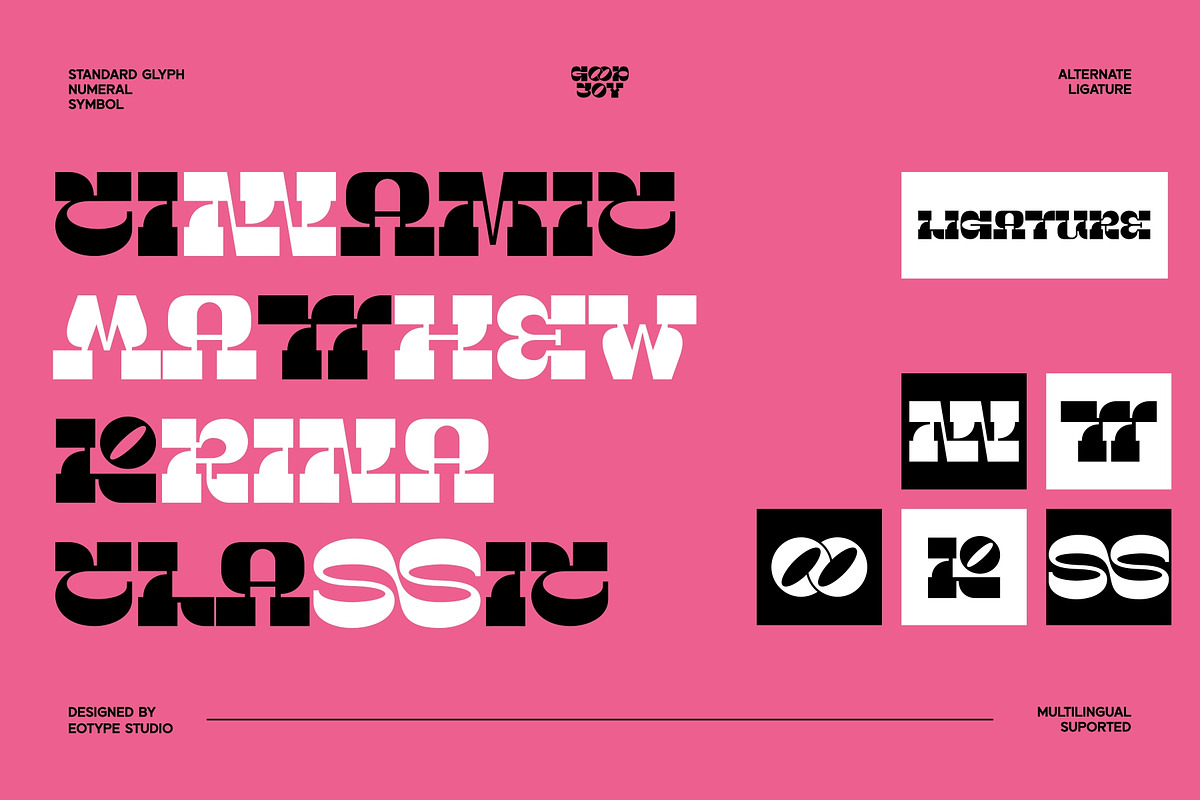 Good Joy, a Slab Serif Font by Eotype Studio (Photo 8 of 12)